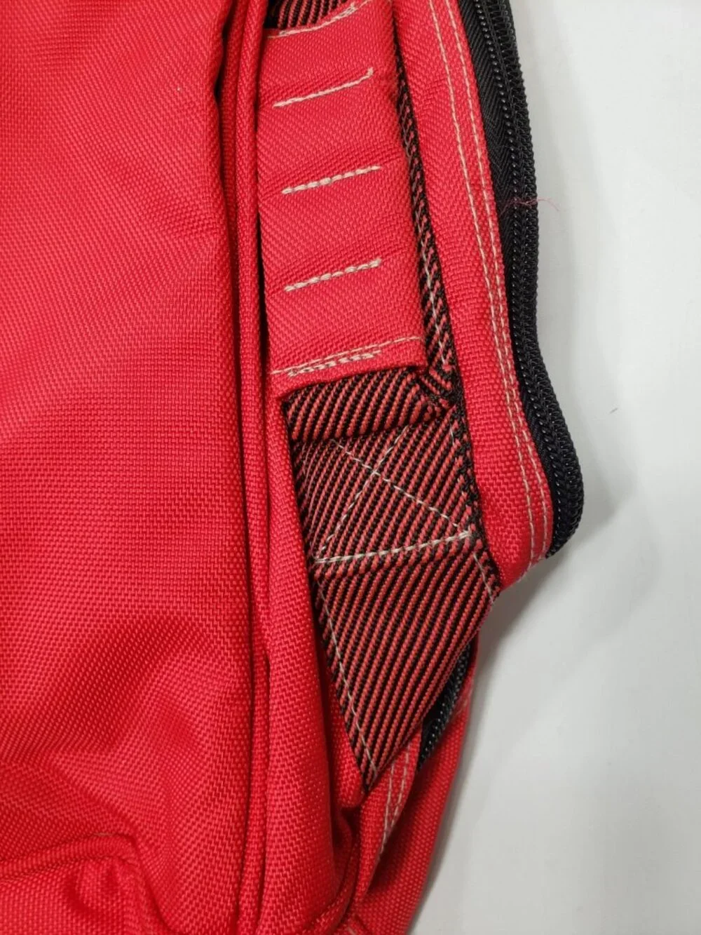Vintage Marlboro Unlimited Duffle Bag Backpack Red & Black With Strap